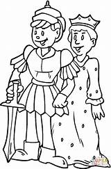 Royalty Family Coloring Pages sketch template