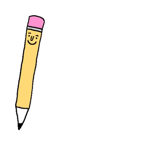 Happy Magic Pencil Sticker by Lizz Lunney for iOS & Android | GIPHY