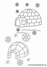 igloo coloring Pages4  In The Playroom sketch template