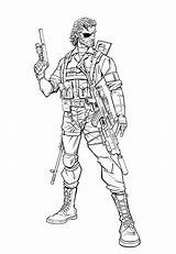 Metal Gear Solid  Free Coloring Pages sketch template