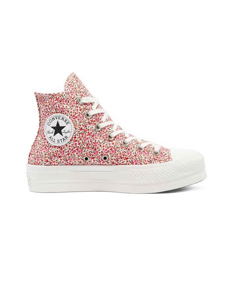 Converse Vintage Floral Platform Chuck Taylor All Star in White | Lyst