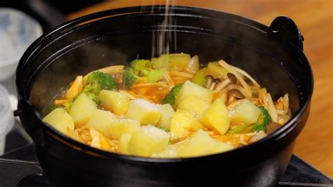 Pork Kimchi Soy Milk Soup - The Best Winter Recipe to Enjoy Vegetables ...