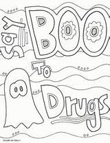 Drug Awareness Coloring Pages sketch template