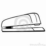Side Stapler Coloring Page sketch template