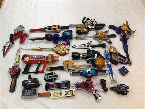 Super sentai /power rangers weapon, Hobbies & Toys, Toys & Games on Carousell