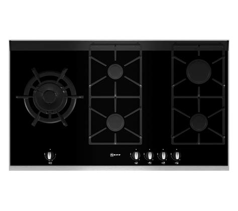 NEFF T69S86N0 90cm Gas Hob With Wok burner - Black #105334