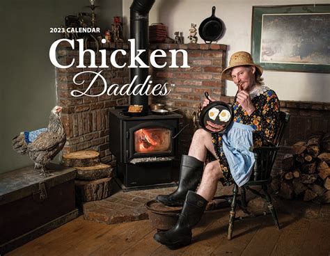 Chicken Daddies Wall Calendar 2023 Betty Clucker Edition - Etsy