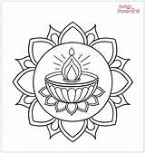 15  Rangoli Coloring Pages Free Printable Sheets Pictures And Images sketch template