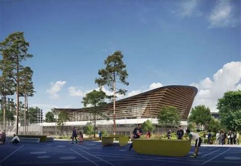 2024 Paris Olympics Aquatics Centre Building - e-architect