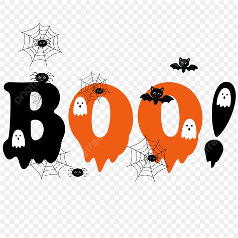 Hình ảnh Boo Halloween Với Nhện Ma Và Ma Cà Rồng PNG , Boo Halloween, Nhện Nhện, Nhện Halloween ...