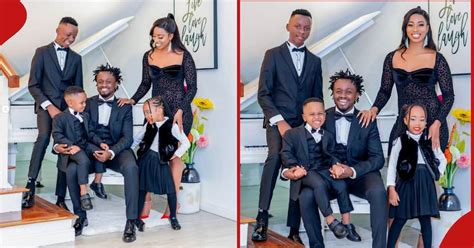 Bahati, Wife Diana Marua and Kids Stun in Tuxedoes, Elegant Dresses in ...