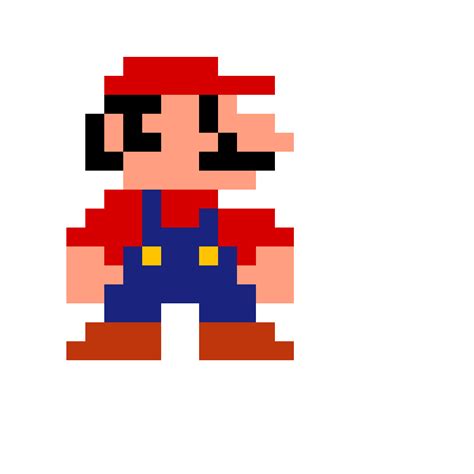 Pixilart - Mario sprite 1 by Mario-Alfredo