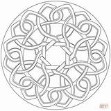 Printable Celtic Mandala Coloring Pages / Download coloring free  sketch template
