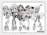 55  Monster High Coloring Pages Free Pdf Printables sketch template