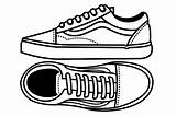 Vans Sneakers Coloring Pages sketch template