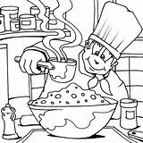 Coloring Page Chef At GetColoringscom  Free Printable Colorings Pages sketch template