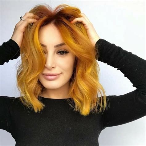 Gold hair | Hair styles, Yellow hair color, Long hair styles