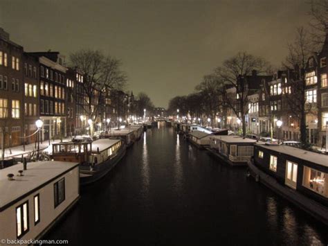 Visiting Amsterdam In Winter - Backpackingman