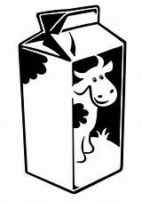 Milk Carton Coloring Page sketch template