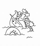 Pirate Ship With Captain Hook Coloring Pages  Super sketch template
