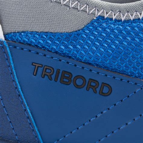 ARIN100 men's boat shoes - Light blue TRIBORD - Decathlon