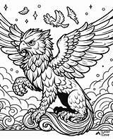 22 Free Griffin Coloring Pages – The Color Cove sketch template