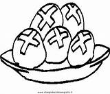 Coloring Hot Cross Buns Coloring Pages sketch template