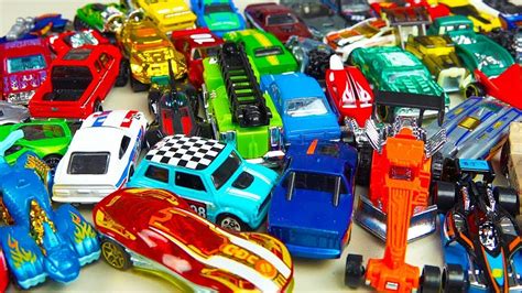 Learn colors with toy cars, and funny toys - YouTube