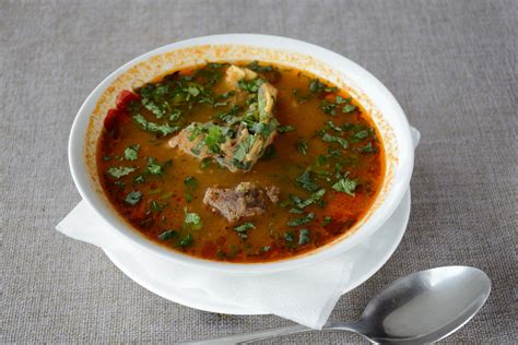 Georgian Cuisine - Soups: khashi, kharcho, chikhirtma