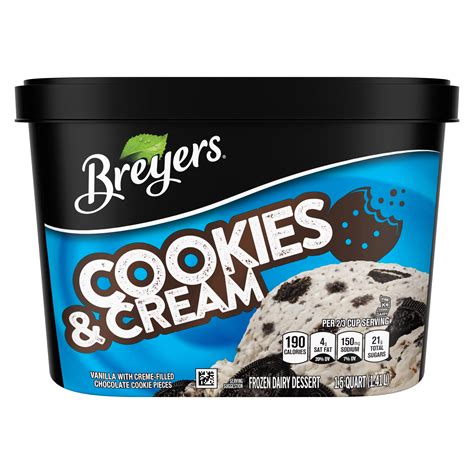 Breyers Cookies & Cream Oreo Ice Cream - Shop Ice cream at H-E-B