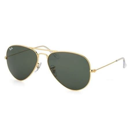 Ray Ban Aviator Gold Frame, Black Lens, RB3025 L0205 Size 58 | cooclos