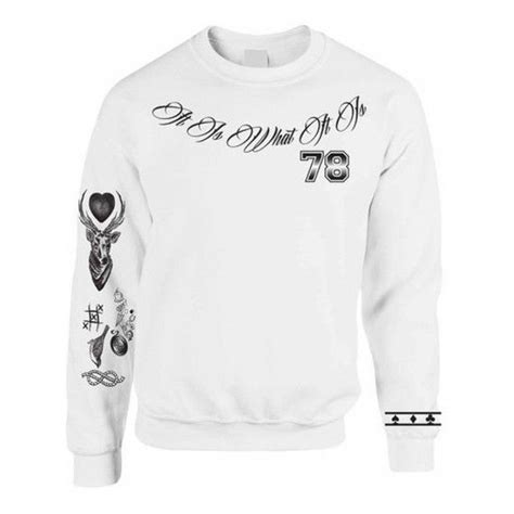 Louis Tomlinson Tattoo Sweatshirt One Direction Unisex Crewneck... ($28) liked on Polyvore ...