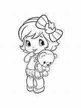 Little Girl coloring pages sketch template