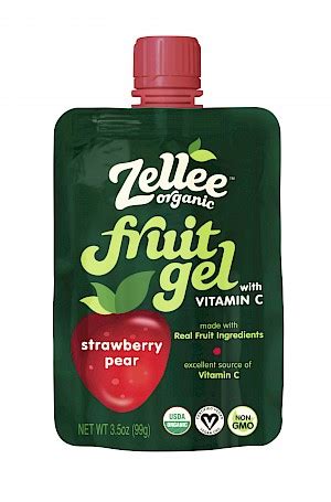 Zellee Organic Fruit Gel Strawberry Pear is a HIT! | SupermarketGuru