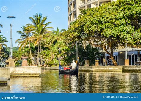 Scenic Gondola Ride in Durban Waterfront Canal Near Ushaka South Africa Editorial Photo - Image ...