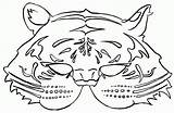 Coloring Pages Animal Mask sketch template