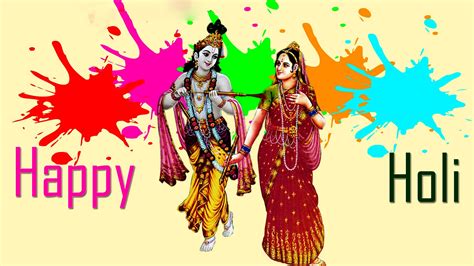 Radha Krishna Holi Wallpapers - Wallpaper Cave