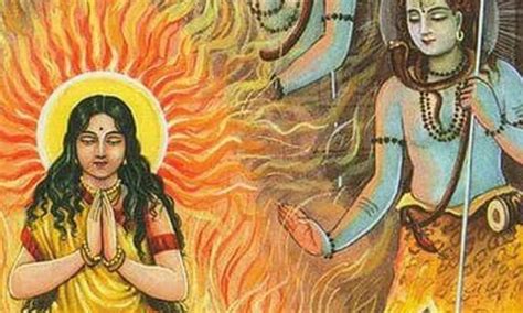 Goddess Sati was born from the fruits of her father Daksha's penance