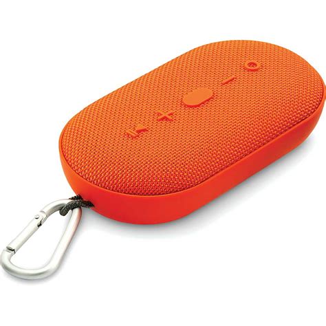 Coby Waterproof True Wireless Portable Speaker, Orange - Fesco Distributors