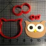 Owl Face Cookie Cutter Set | JB Cookie Cutters