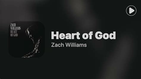 Zach Williams - Heart of God (Lyrics) - YouTube