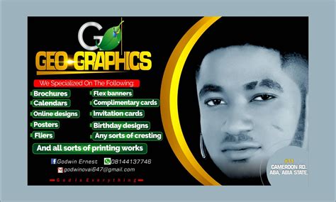 Graphics designer Godwin-Iniesta | Aba