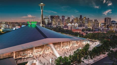 Amazon, NHL Seattle Announce Climate Pledge Arena - YouTube