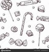 Candy Wrapper Sketch Coloring Page sketch template