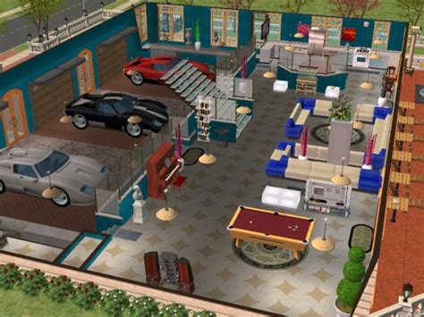 Mod The Sims - A 4 bed 4 bath 3 car garage townhouse