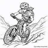Mountain Bike Coloring Pages  Free & Printable sketch template