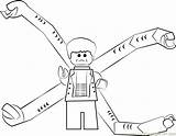 Strange Lego Doctor Draw Coloring Marvel Drawing Step Pages Template  sketch template