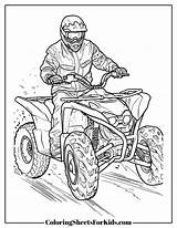 ATV Coloring Pages Free PDF Printable  Sheets For Kids sketch template