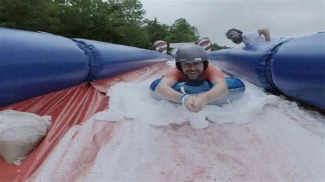 U.S. sets Slip 'N Slide world record