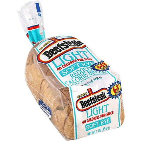 Beefsteak Light Bread, Reduced Calorie, Soft Rye | Shop | Foodtown